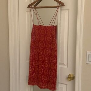 Free People Sequin Mini Dress